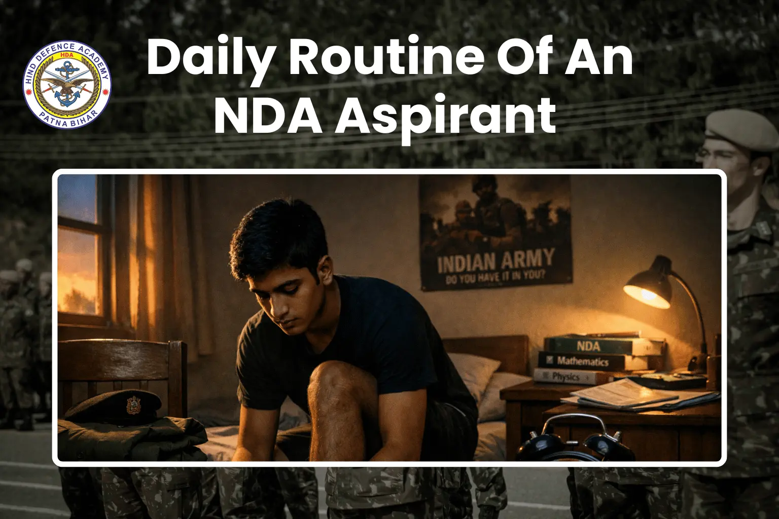 Daily Routine Of An NDA Aspirant