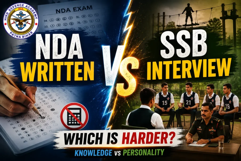 NDA Written Exam Vs SSB Interview